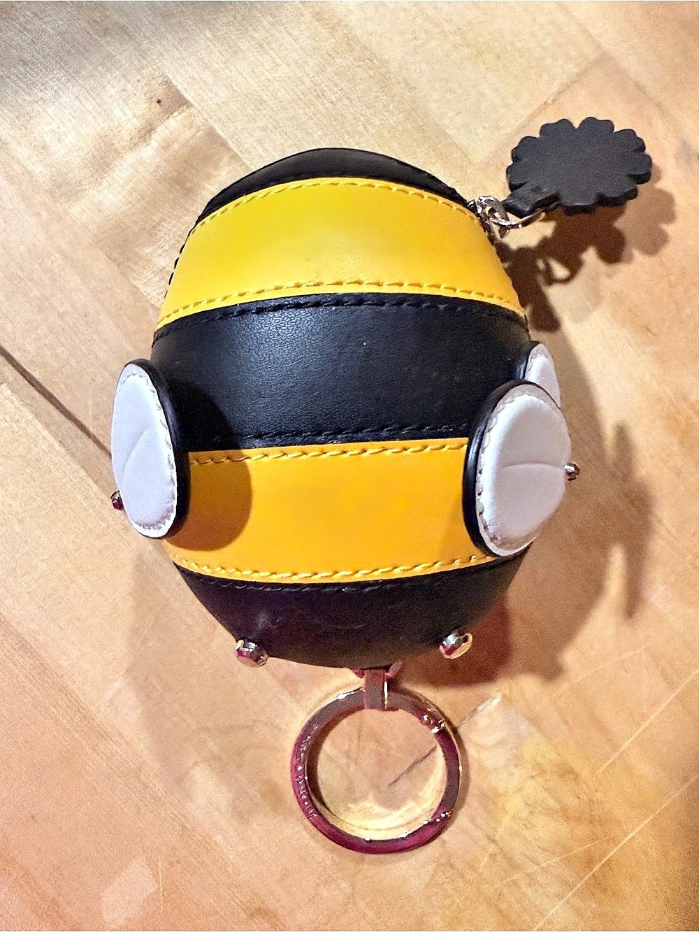 Kate Spade Buzz Bee Coin Purse Color Block Black & Yellow